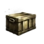 Medium Brass Reinforced Crate