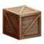 Large Bronze Reinforced Crate